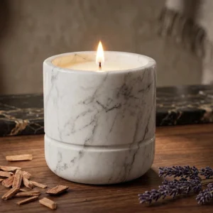 Marble Jar Scented Candle