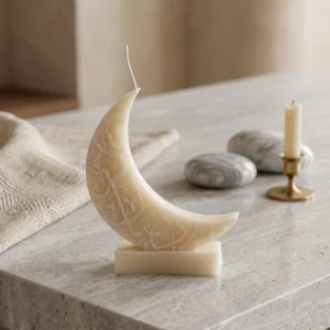 Ramadan special - Crescent Moon Scented Candle