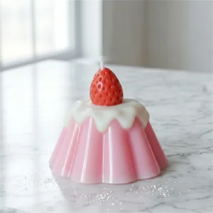 Pudding scented candle